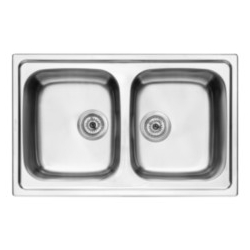 Zlewozmywak Pyramis ATHENA EXTRA 2B 79X50 GŁADKI 107165101